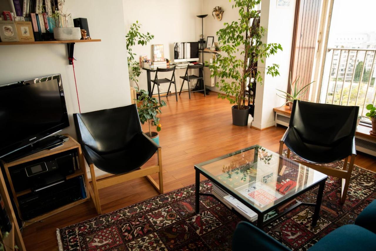 Hostnfly - Beautiful Warm Appt, Balcony And Superb View Paris
